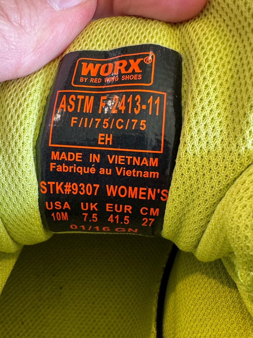 Red Wing Shoes Women's Athletic Work Safety Shoe - Picture 6 of 6